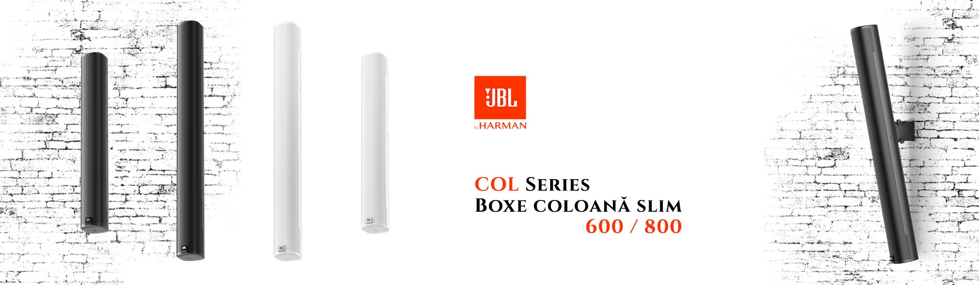 JBL COL 600 & 800 - Boxe Coloana Slim Perete
